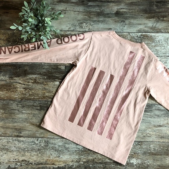 Flag Skater Long Sleeve Tee-Good American - Picture 3 of 5